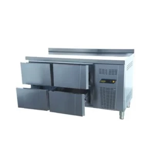 Ndustrio Tezgah Tipi Buzdolabı 4 Çekmeceli Snack Seri TPS-62-4D