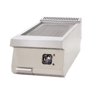 DRN Elektrikli Oluklu Pleyt Izgara Set Üstü 40x63x30 cm DRNEI-4060N