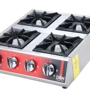 DRN 4 Lü Mini Ocak Set Üstü Gazlı ve Lpg Li 50x55x16 Cm DRNMO-4