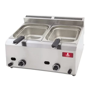 DRN Gazlı 8+8 Litre Fritöz Ekonomik 66x54x37 cm DRNFRTG-88 