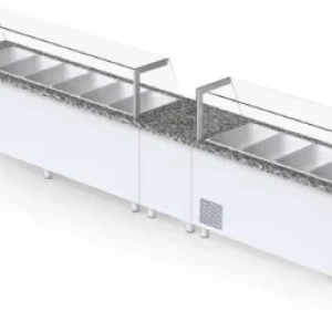 İceinox ServisTip Buzdolabı 250x80x132 Cm KTH-F 650 CR