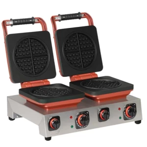 Omake Elektrikli Americano Model Çiftli Waffle Makinesi Zamanlayıcılı WFL21.E22.1201.Z50