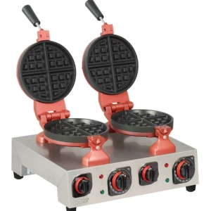 Omake Elektrikli Kare Model Çiftli Waffle Makinesi Zamanlayıcılı WFL01.E22.0101.Z5F