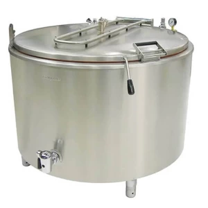 Öztiryakiler Kazan Krom Çelik Buharlı 400 Litre 