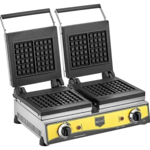 Remta Kare Model Çiftli Waffle Makinesi Elektrikli W14